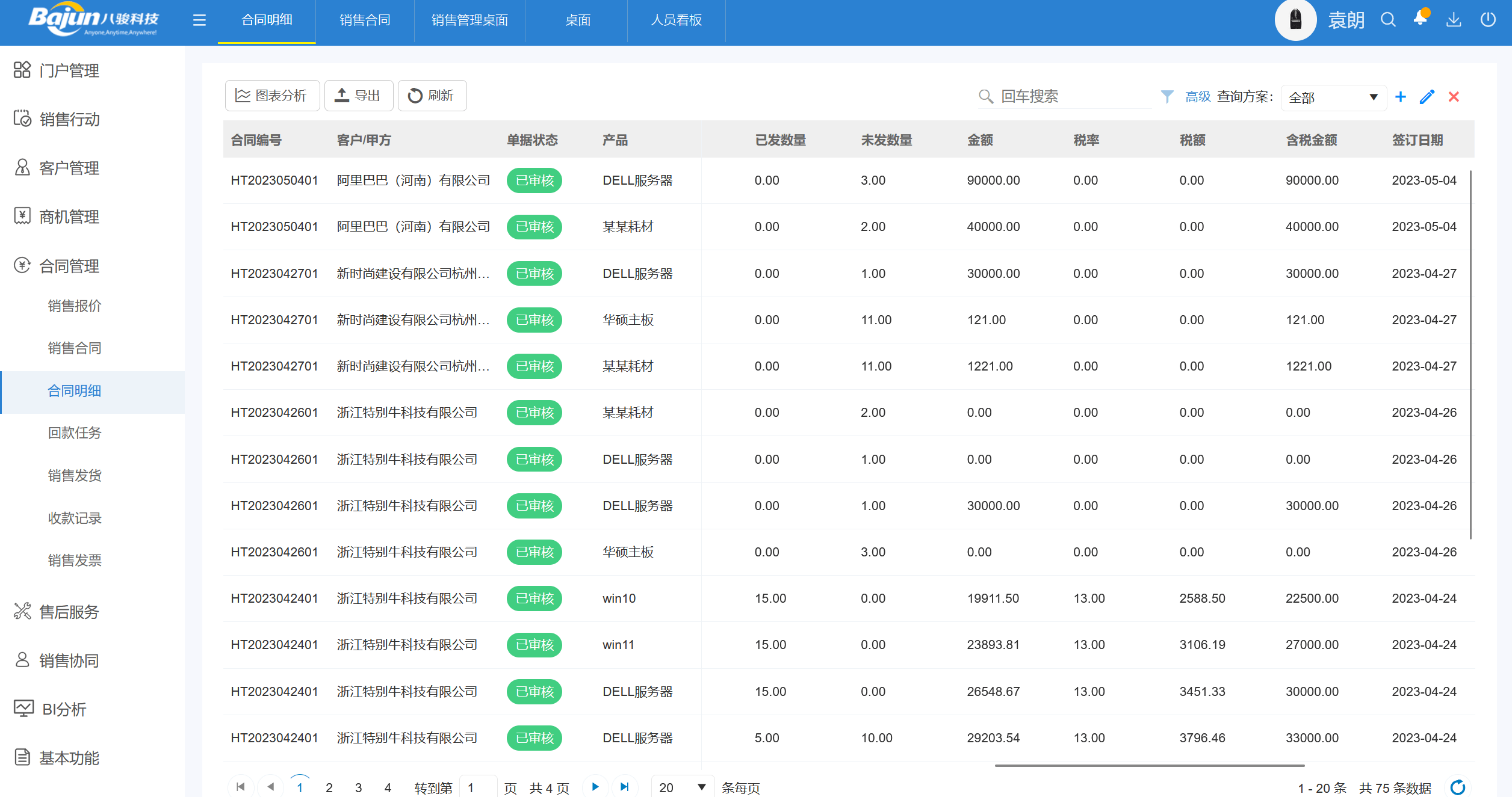 合同管理臺(tái)賬是什么，有哪些功能及作用？