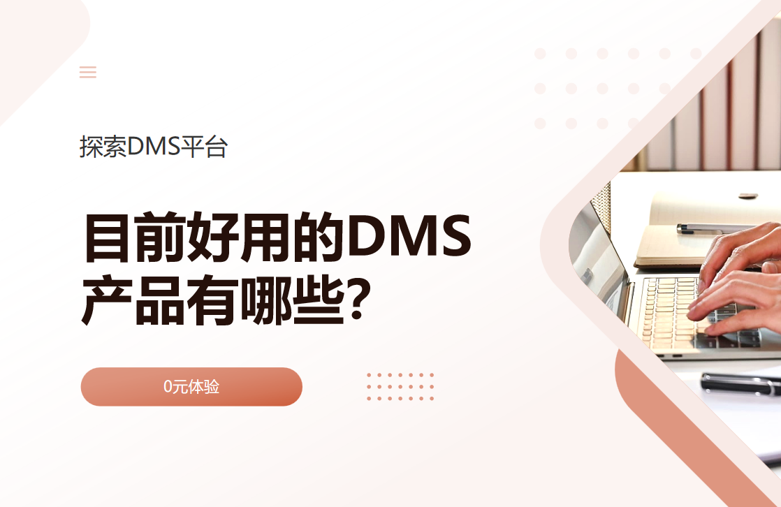 目前好用的DMS產品