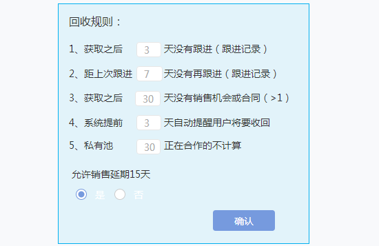 左1:CRM公海制度,私海crm\